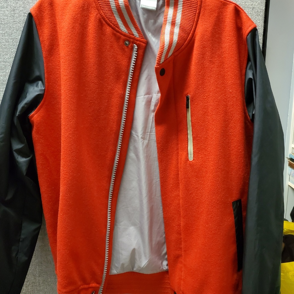 Nike wool varsity jacket